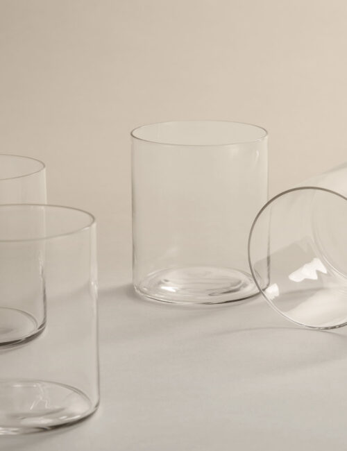 Set of 4 Straight Sided Tumblers