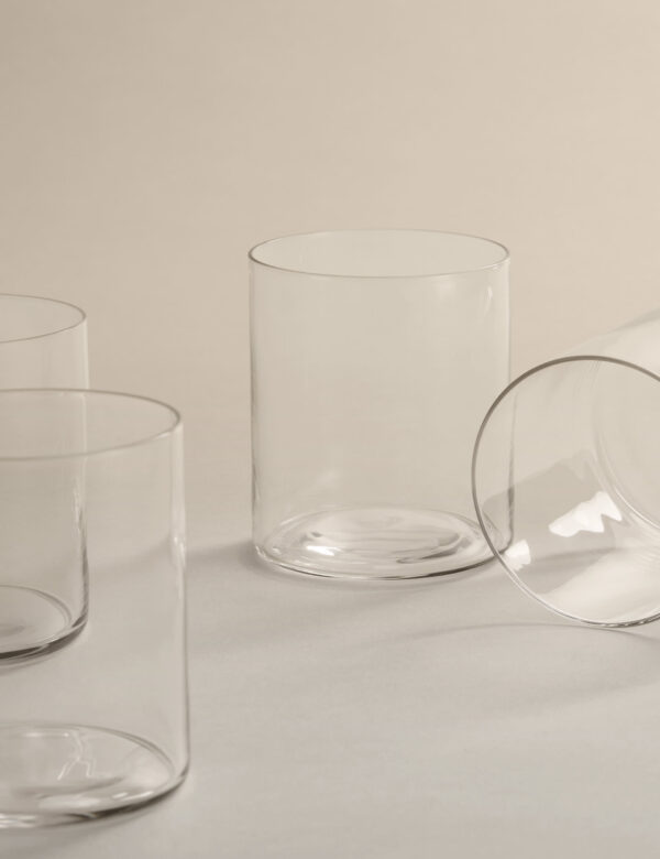 Set of 4 Straight Sided Tumblers