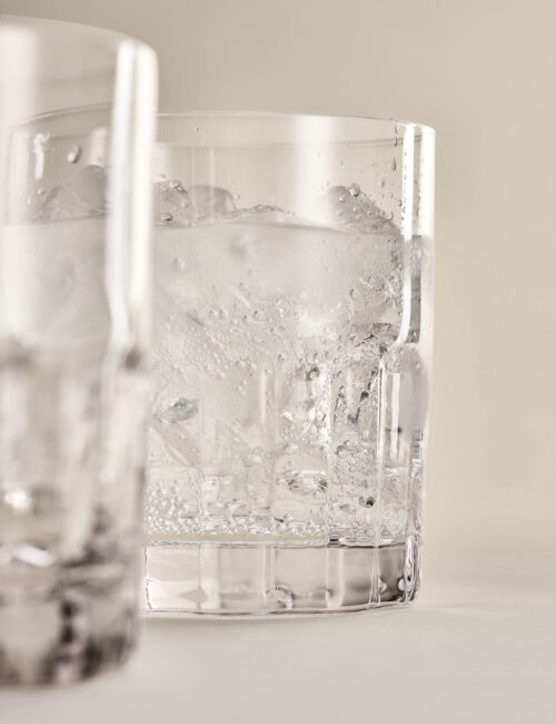 Set of 4 Textured Tumblers