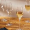 Set of 4 White Wine Glasses
