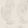 Set of 4 White Wine Glasses