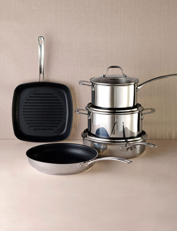 Stainless Steel 20cm Large Saucepan