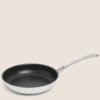 Stainless Steel 24cm Medium Frying Pan