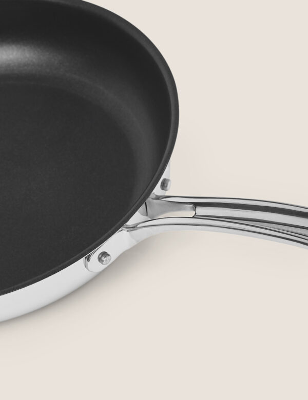 Stainless Steel 24cm Medium Frying Pan