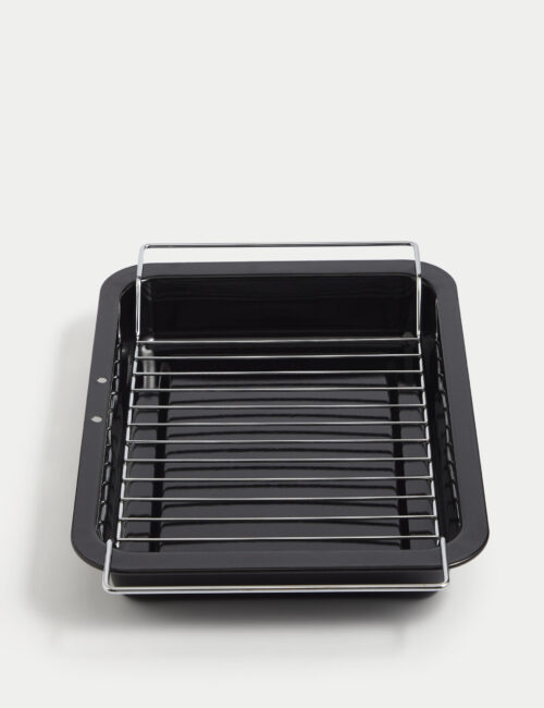 Vitreous Enamel 35cm Roast & Rack